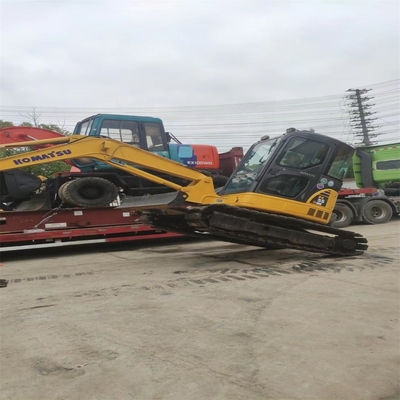 KOMATSU PC55MR Excavadora de rastreamento com motor original do Japão e outra bomba hidráulica