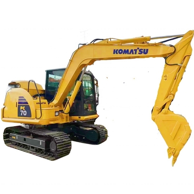 Japão Made Komatsu Excavator Usado 7 Ton Komatsu PC70 Excavator Machine Peso 7000 KG