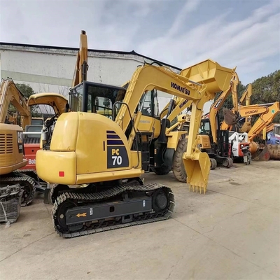 Japão Made Komatsu Excavator Usado 7 Ton Komatsu PC70 Excavator Machine Peso 7000 KG