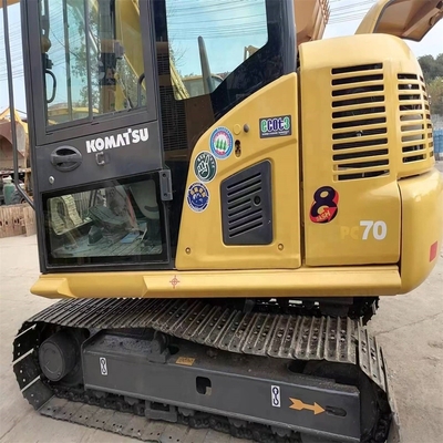 Japão Made Komatsu Excavator Usado 7 Ton Komatsu PC70 Excavator Machine Peso 7000 KG