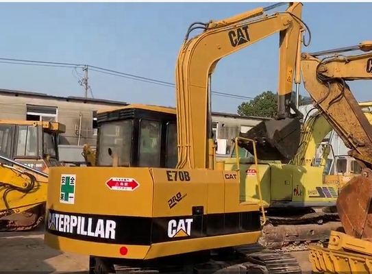 CAT E70B Excavadora crawler com cilindro hidráulico durável e longa vida útil