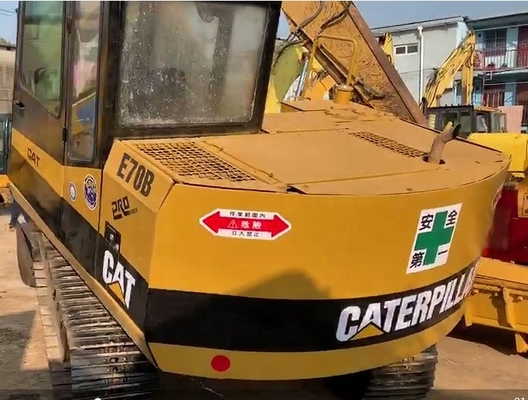 CAT E70B Excavadora crawler com cilindro hidráulico durável e longa vida útil