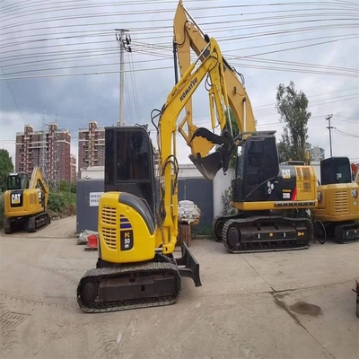 Excavadora usada Komatsu PC50MR Japão Mini Excavadora de 5 toneladas em excelente estado