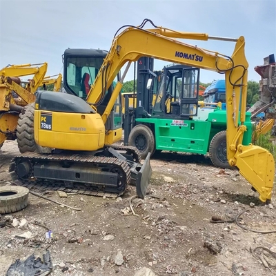 Usado KOMATSU PC78US 7 toneladas Pequena Escavação de Escavação de Escavação em boas condições