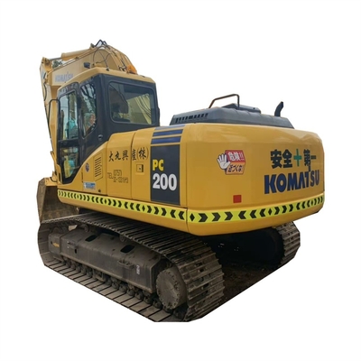 20 toneladas Komatsu PC200 Excavadora hidráulica média usada