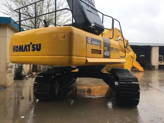 KOMATSU pc450-7 Excavadora de 45 toneladas Máquinas pesadas com poucas horas e cilindro hidráulico