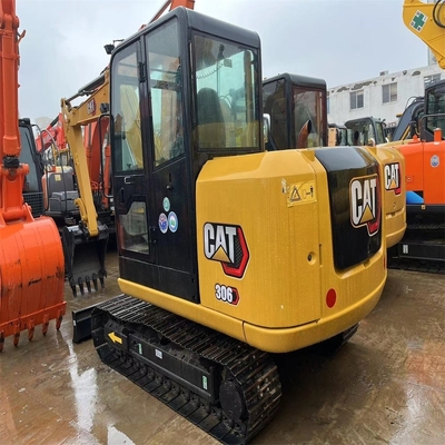 Outras mini-excavadoras usadas CAT 306E Pequenas escavadoras hidráulicas para máquinas de construção