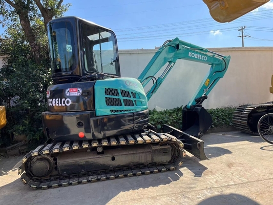 Excavadora hidráulica Kobelco SK55SR com excelente estado e capacidade de balde de 0,3 m3