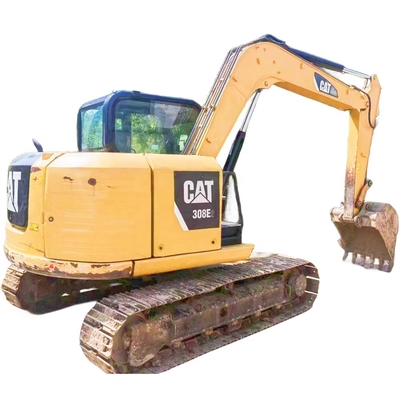 Excavadora usada de 46kw Original Japão Cat 308E2 Excavadora hidráulica