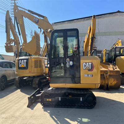 CAT 305.5E2 Excavadora em Caterpillar 34kw Excavadora de rastreamento usada 0-2000 Horas de trabalho