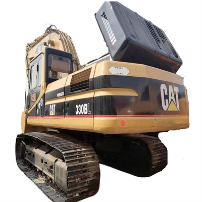 Excavadora hidráulica CAT 330BL usada 165kw Excavadora compacta com trilhos a preços acessíveis