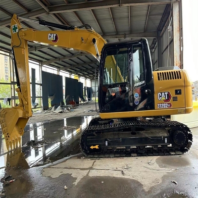 12 toneladas de cor original usado Caterpillar 312D2GC escavadeira para construção pesada