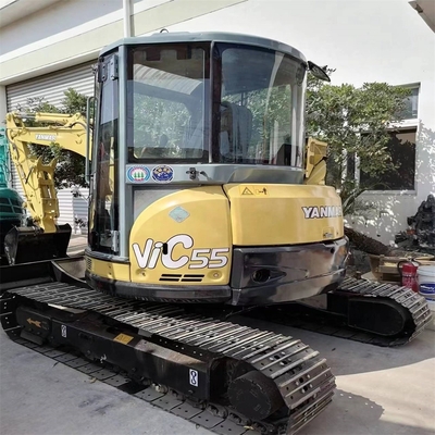 Excelente estado Yanmar VIC55 5.5ton Excavator Mini Excavator usado em máquinas VIC55