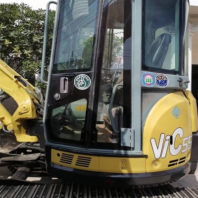 Excelente estado Yanmar VIC55 5.5ton Excavator Mini Excavator usado em máquinas VIC55