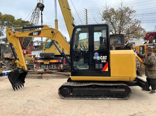 CAT 307E Mini-excavadora usada de 7 toneladas em excelente estado