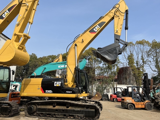 Excavadora miniada de 33 toneladas CAT 330D2 com 0-2000 horas de trabalho do Japão