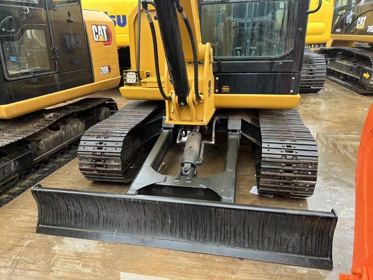 CAT 306E Mini-excavadora de segunda mão de 7 toneladas com poucas horas e baixo desempenho