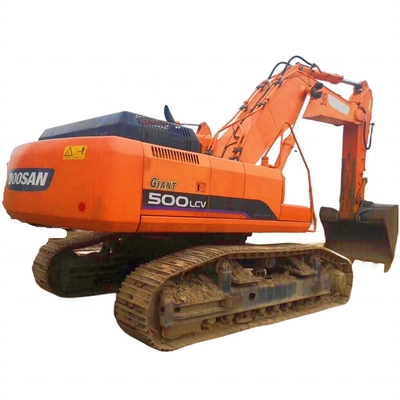 Excavadora usada DOOSAN 500LCV em boas condições com bomba hidráulica e acessível