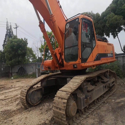 Excavadora usada DOOSAN 500LCV em boas condições com bomba hidráulica e acessível