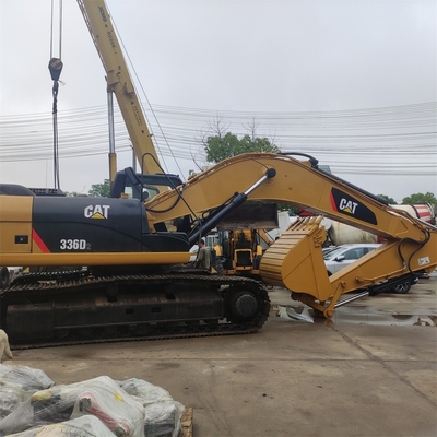 Excavadoras Caterpillar 336D2 usadas, pesos operacionais de 36 toneladas, máquinas de construção