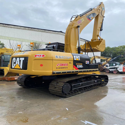 Motor CAT original Excavadora CAT 320D2 usada 20TON Peso operacional para construção