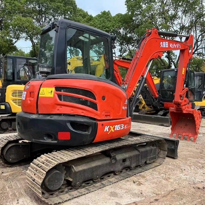 Japão Original KUBOTA KX163 Mini Excavator 6ton Crawler Máquina de Construção em estoque