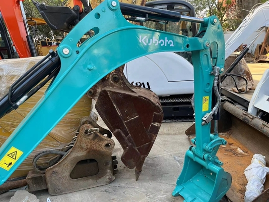 Vantagens Horário de trabalho reduzido KUBOTA U15 mini escavadeira usado escavadeira hidráulica