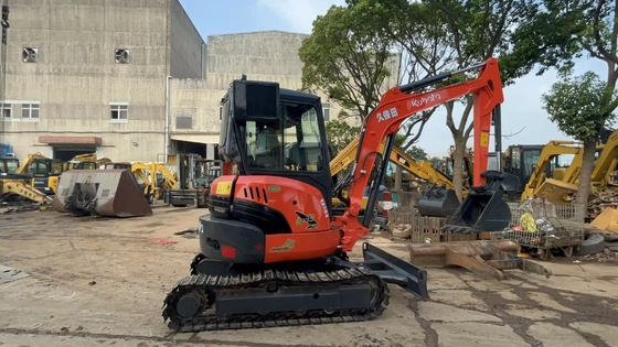 Kubota U35 Mini Excavator Excavadora Hidráulica Excavadora Excelente Condição Original Japão