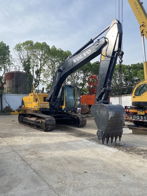 Original Suécia VOLVO 210B Máquina de Construção de Escavação com Capacidade de Balde de 0,9M3