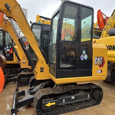 Japão Importava Excavadora Usada Cat 306E Máquina Excavadora Crawlerl para Projetos