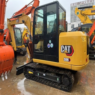 Japão Importava Excavadora Usada Cat 306E Máquina Excavadora Crawlerl para Projetos