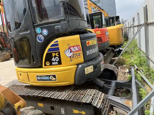 Excavadora KOMATSU PC40MR-2 Usada de segunda mão de 4 toneladas Equipamento de Construção Excavadora Hoje