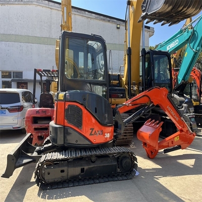Capacidade de balde 0,15m3 Hitachi Excavatora usada ZX35 Excavadora em excelente estado