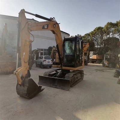 Excavadora de segunda mão CAT307e2 Digger Crawler Excavator com cor original e ótimo estado
