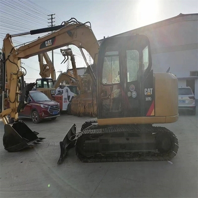 Excavadora de segunda mão CAT307e2 Digger Crawler Excavator com cor original e ótimo estado