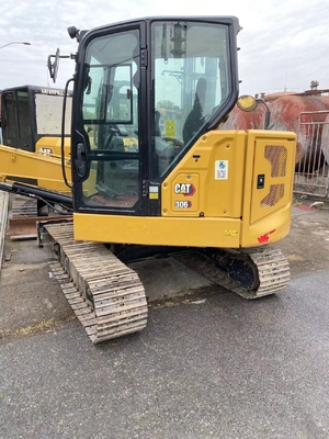 Excavadora de segunda mão Cat 306 Crawlerl Com capacidade de balde de 0,22m3 Em boas condições