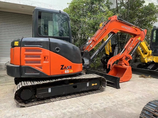 Hitachi ZX65 Mini Crawler Excavator em boas condições com motor original japonês