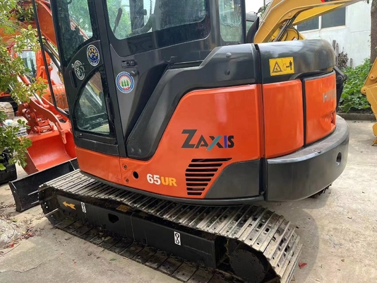 Hitachi ZX65 Mini Crawler Excavator em boas condições com motor original japonês