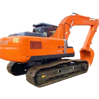 Hitachi ZX210 Crawler Excavator Bom desempenho 21000 KG Peso operacional usado