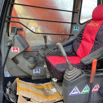 Boa condição ZX240 Excavadora usada com bomba hidráulica original