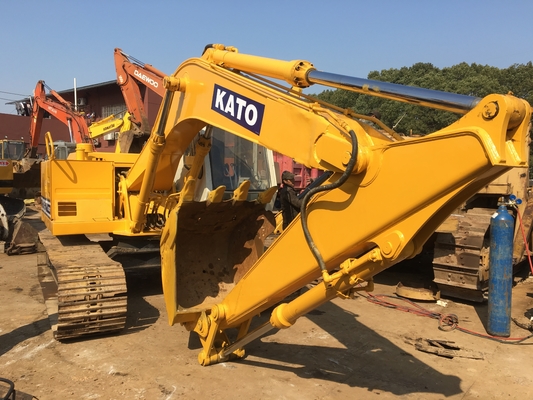KATO HD-450 Excavadora hidráulica de rastreador com cor original e máquinas de construção