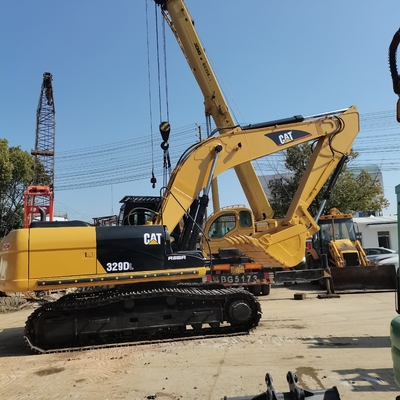Excavadora pesada usada de 30T Cat 329DL Excavadora japonesa com outra bomba hidráulica 2022