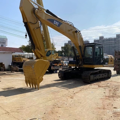 Excavadora pesada usada de 30T Cat 329DL Excavadora japonesa com outra bomba hidráulica 2022