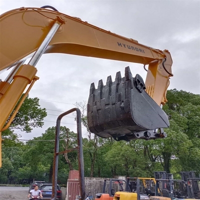 Excavadora de rodas Hyundai de 15 toneladas usadas 150W com cor original e válvula hidráulica Outra