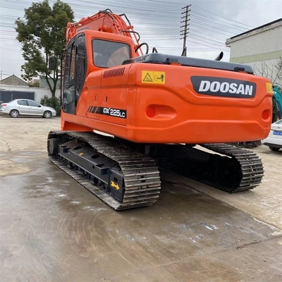 Horas de trabalho baixas 0-2000 Excavadora Doosan DX225LC usada para o seu negócio de construção