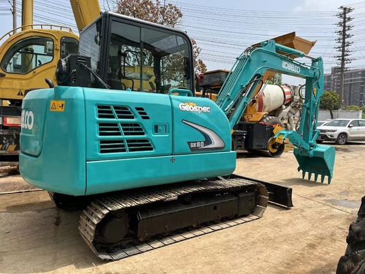 6TON Kobelco SK60 escavadeira de segunda mão escavadeira hidráulica em excelente estado