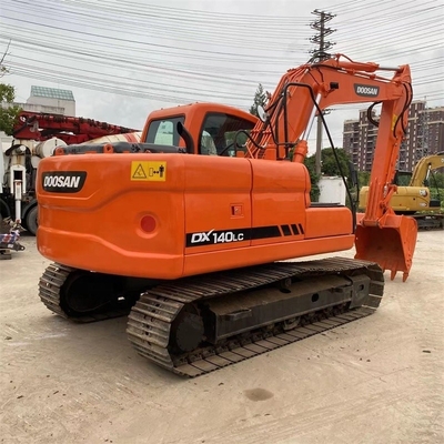 Excavadora usada Doosan DX140LC Excavadora hidráulica chinesa máquina de escavadeira de segunda mão