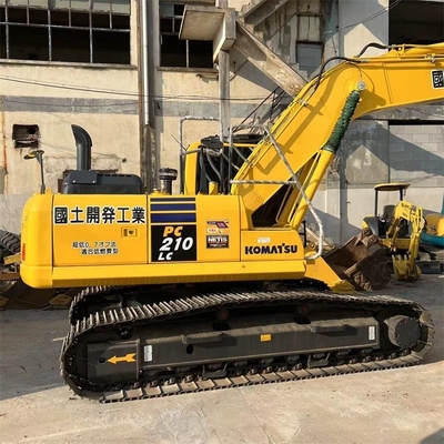 Excavadora usada Komatsu PC210LC Excavadora de 21 toneladas com boas condições de trabalho