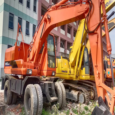 DH150W-7 Excavadora de rodas Doosan em bom estado com válvula hidráulica Outros