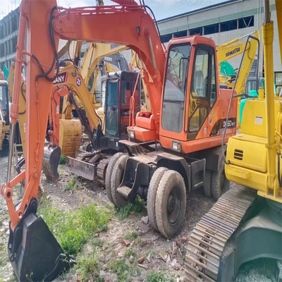 DH150W-7 Excavadora de rodas Doosan em bom estado com válvula hidráulica Outros